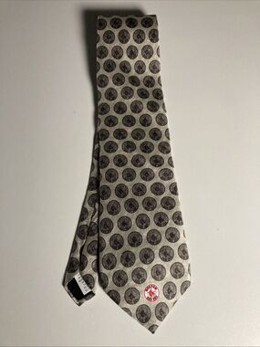 Boston Red Sox Tonal Logo Tie (2000, RM Sport) MLB, Baseball • Ralph Martin & Co